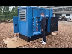 Geração de energia por gerador Cummins