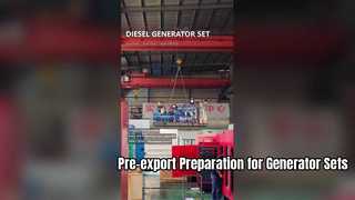 Preparação pré-exportação para grupos geradores