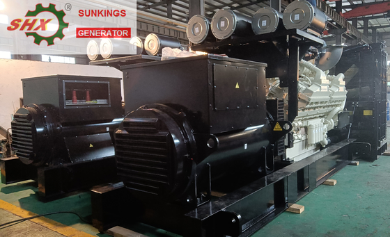 comprar gerador de poderes de emergência 2000kva 3 alternador sem escova da fase 400V online manufacture
