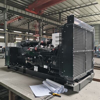 comprar Gerador diesel Cummins tipo aberto de 1 Megawatt 1080kw 1250kva 1350kva 1500kva Gerador de backup diesel Genset para usina de energia online manufacture