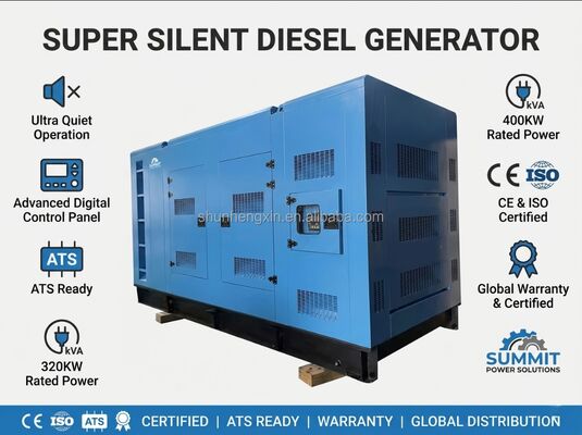 comprar Perkins 400kva 500kva Generadores Diesel Tipo Silencioso Stamford Alternador Gerador com 24V DC Electric Start ATS para Venda online manufacture