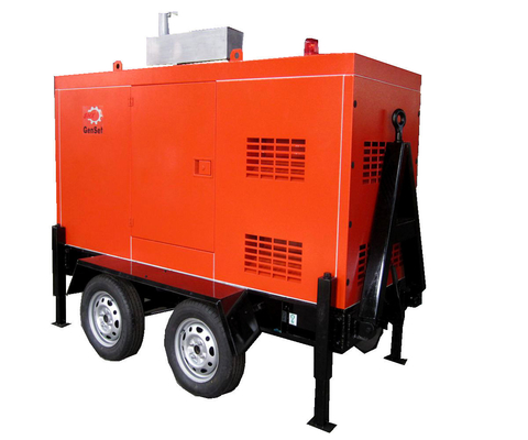 comprar central elétrica trifásico de Cummins dos geradores diesel do reboque de 1500rpm 1800rpm online manufacture