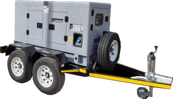 comprar O reboque do ISO do CE montou 3 a água do gerador 200kw da fase refrigerou Genset online manufacture