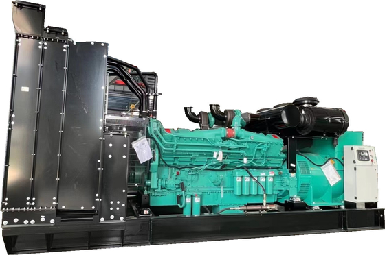 1800rpm OEM silencioso mega do motor diesel do gerador 1000kva Cummins