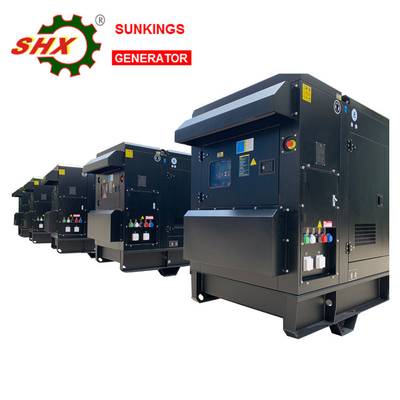 tipo silencioso Perkins 80kw do gerador diesel à espera de 50hz 100kva