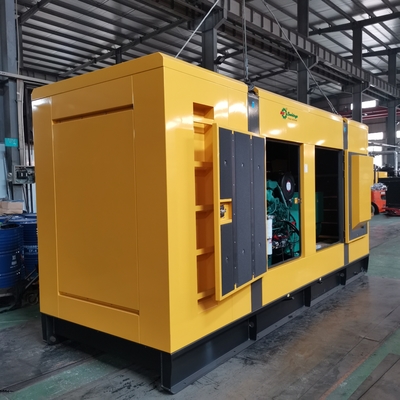 gerador diesel 500kva de 1800rpm Cummins gerador diesel silencioso 400kw de 3 fases