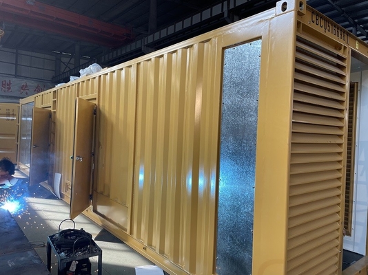 Tipo diesel do recipiente do grupo de gerador de IP23 1800kw Cummins com o alternador de Mecc Alte