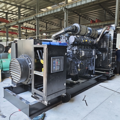 1000kVA SDEC Power Standby Gerador Diesel 1MVA 800kW Shangchai Genset Para Shopping Malls