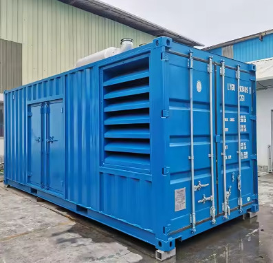 1350KVA Super Silent Diesel Generator Set com motor de potência SHX Diesel Generator Container Generator Plant Electric Alternator Generator para Industrial