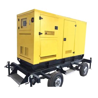 SHX 50KVA Silent Diesel Generator Set com Trailer Produtor de Alto Desempenho Centrais Elétricas de Apoio Elétrica para Uso Doméstico