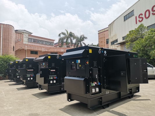 Geradores diesel EPA Genset trifásico do reboque compacto de 150 quilowatts