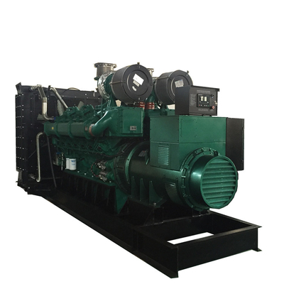 C.A. Turbocharged do gerador diesel do poder de 50Hz 400V 1mw grupo do DG de 3 fases